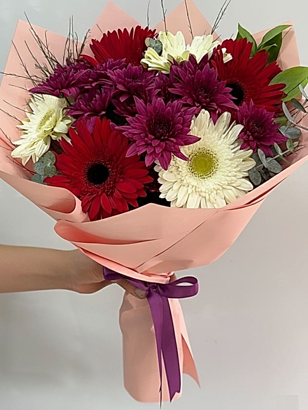 Kasımpatı & Gerbera Buketi