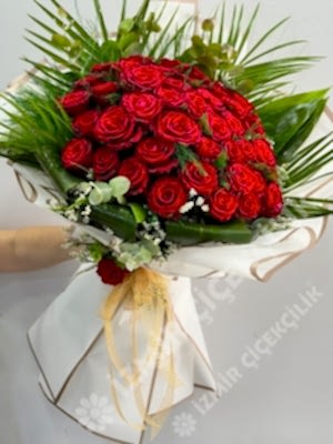 41 Kırmızı Gül Buketi