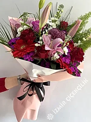 Gösterişli Çiçek Buketi