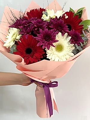 Kasımpatı & Gerbera Buketi