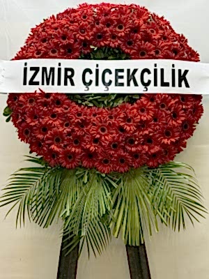 Kırmızı Çember Cenaze Çelengi