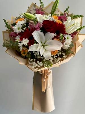 Mix Lilyum & Gül Buketi