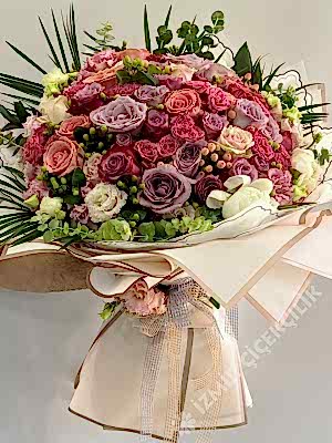 Lüks İthal Çiçek Buketi