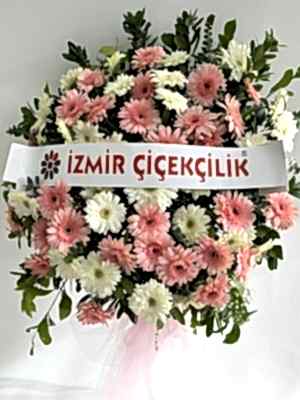 Pembe Beyaz Gerbera Ferforje